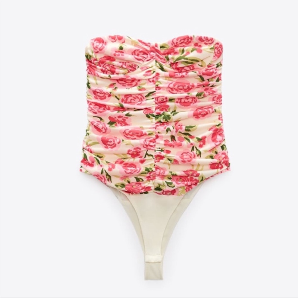 Floral bodysuit